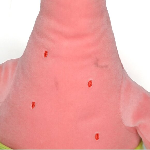 Vintage Patrick Stuffy Plush SpongeBob Squarepants Cartoon Pink Starfish Toy - Picture 7 of 8